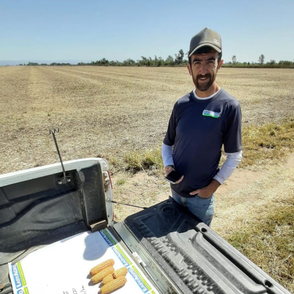 En nuestra visita a los campos de la familia Busilli en la localidad de Elena, pudimos constatar los resultados exitosos del manejo variable implementado a partir de 2021, utilizando el servicio EasyScann.