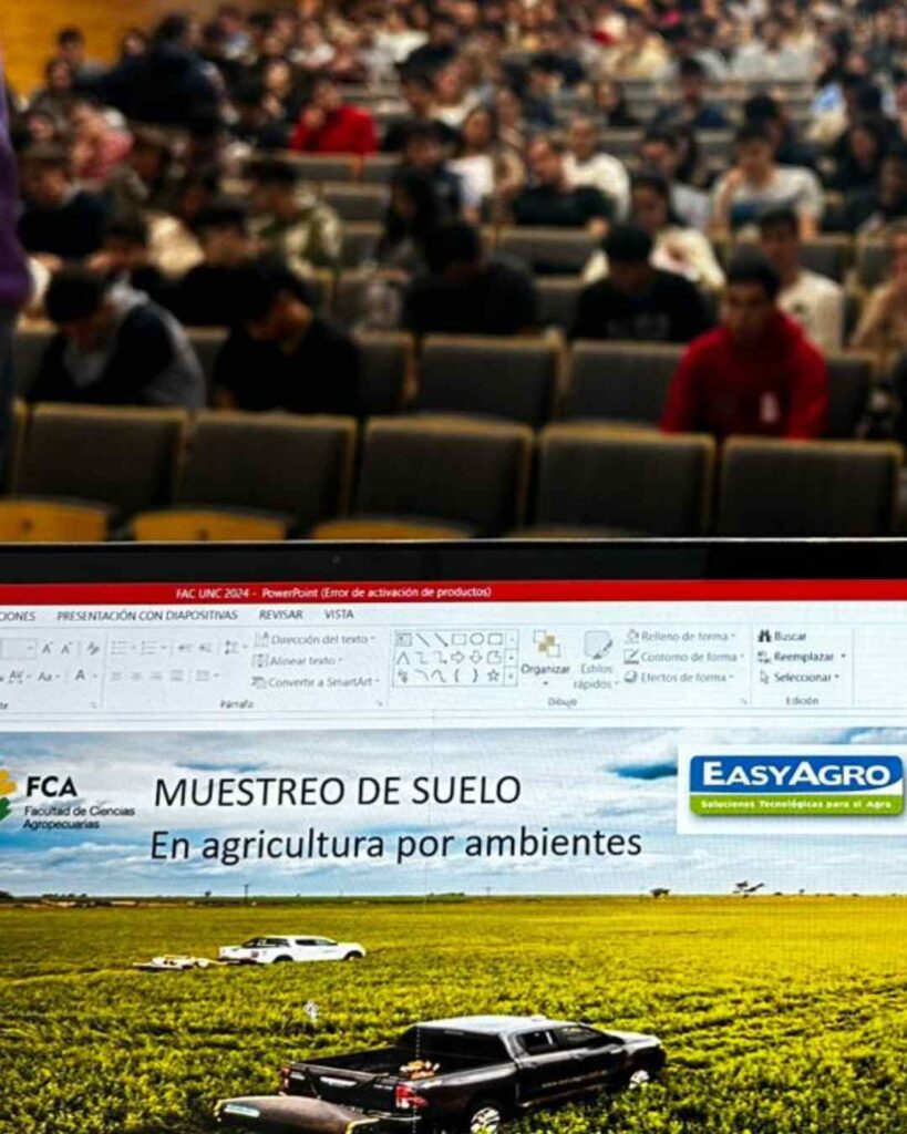 Clase Magistral de Edafología: El Ing. Agr. Pablo Hernández en la Facultad de Agronomía