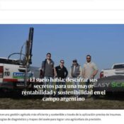 Clarín Rural destacó el trabajo de EasyAgro en diagnóstico de suelos y sostenibilidad agrícola